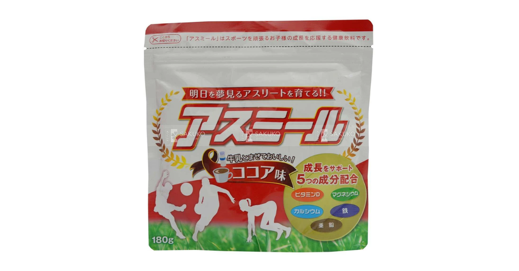 Cách dùng sữa phát triển chiều cao Asumiru vị cacao 180g