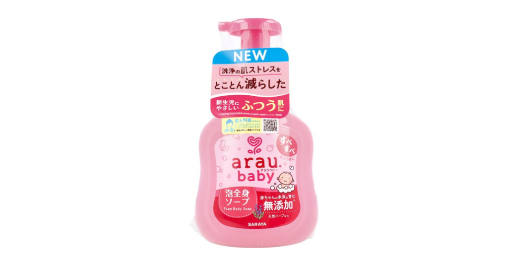 Công dụng sữa tắm gội thảo mộc dưỡng ẩm 450ml New Arau Baby