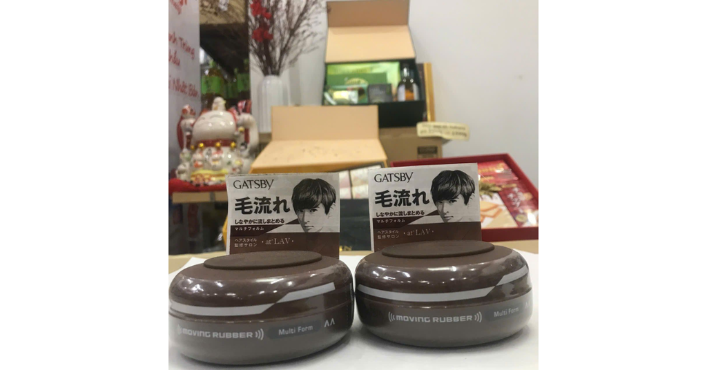 Gatsby sáp vuốt tóc giữ nếp 80g tạo vẻ tự nhiên