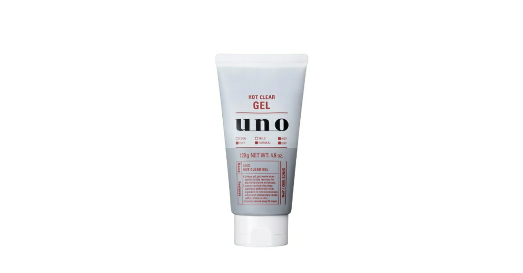 Sữa rửa mặt UNO Hot Clear Gel 130g làm dịu nhanh chóng