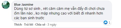 Review sữa Morinaga trên Facebook