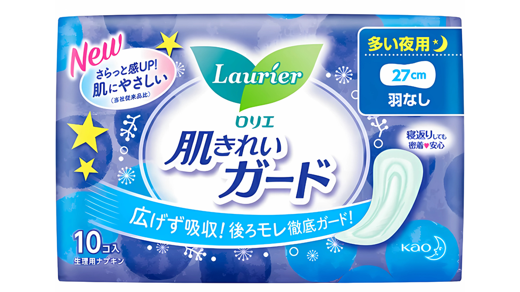 KAO- BVS Laurier ban đêm k.cánh 27cm 10 miếng