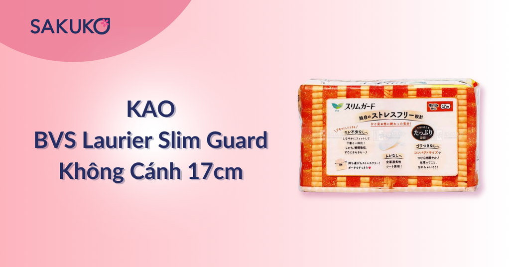 Băng vệ sinh KAO Laurier Slim Guard