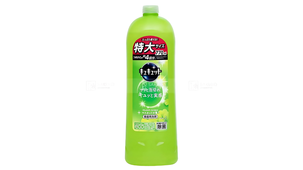 KAO- Nước rửa bát kyukyutohương nho 770ml