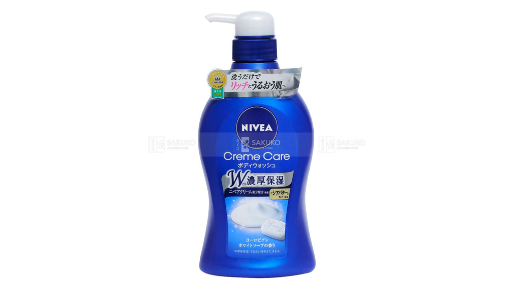 KAO- Sữa tắm Nivea Creme care 480ml