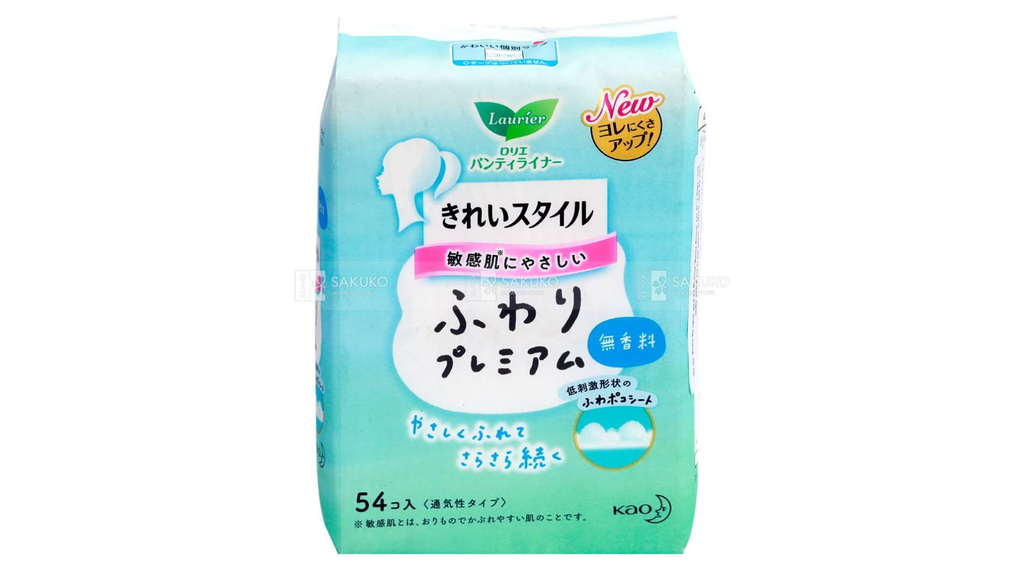 KAO-BVS Laurier hàng ngày Kirei Style k.mùi 54pcs