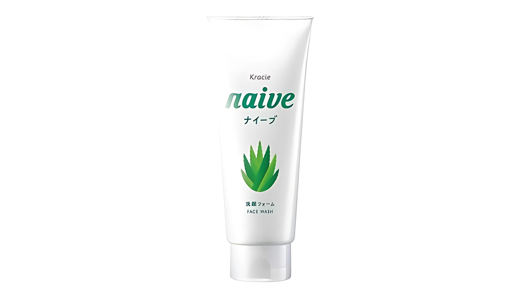 KRACIE- Sữa rửa mặt lô hội Naive 130g