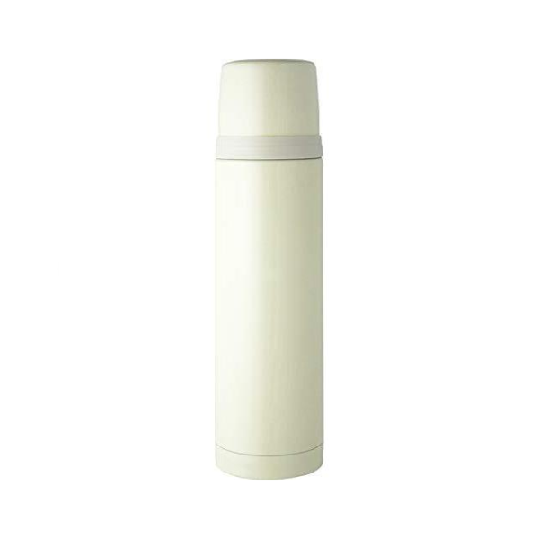 LIVING - Bình Giữ Nhiệt Nắp Vặn Enjoy Trắng 480ML