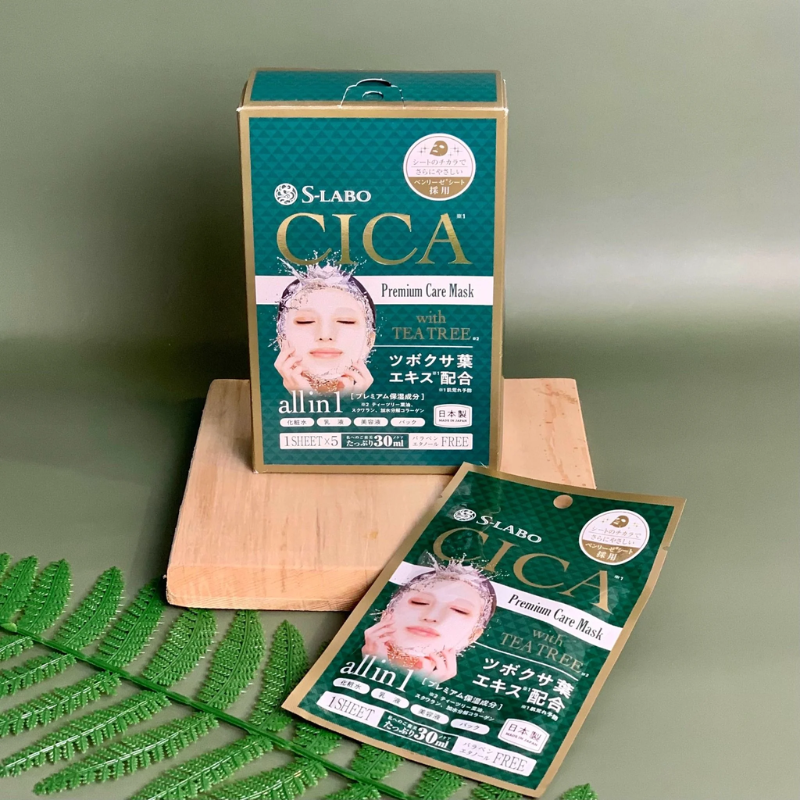 Mặt nạ tinh chất CICA cấp ẩm sâu cho da