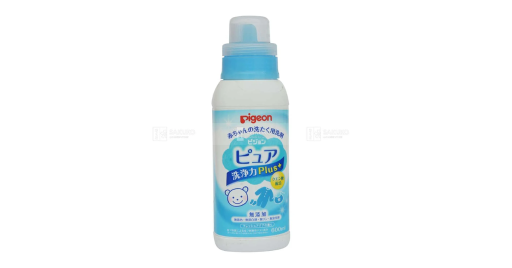 Lưu ý khi sử dụng nước giặt đậm đặc cho trẻ sơ sinh Pigeon 600ml
