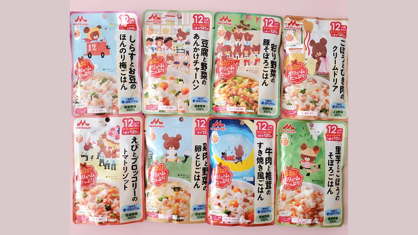 Cháo ăn dặm kiểu Nhật thương hiệu Morinaga