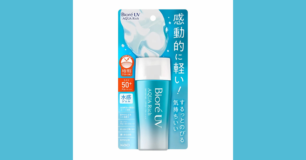 Kem chống nắng Biore Aqua Rich Water Gel SPF50+