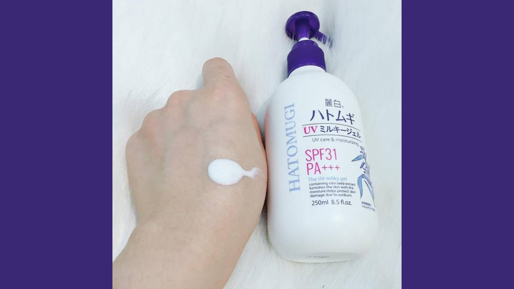 Hàm lượng sữa dưỡng thể Hatomugi cho mỗi lần bôi