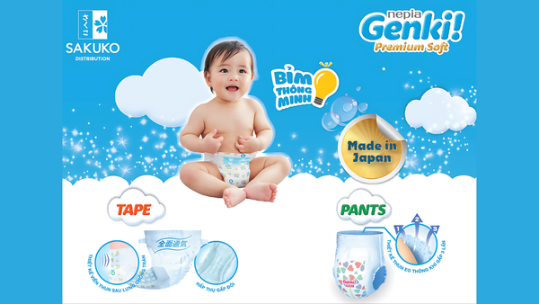 Nếu chọn bỉm nội địa Nhật, mẹ nên mua ở các hệ thống nhập khẩu chính ngạch về Việt Nam.