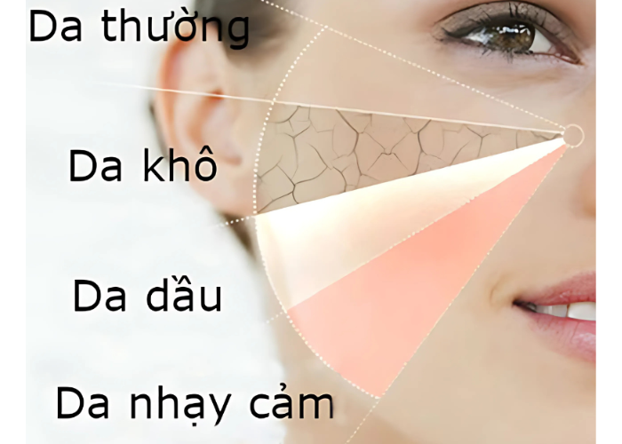 Nhận biết tình trạng da