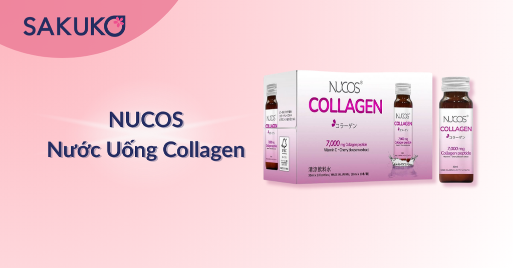 NUCOS - Nước uống Collagen
