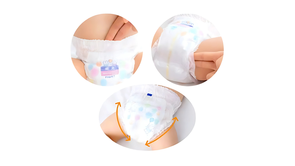 Độ co giãn của cạp chun bỉm quần Merries