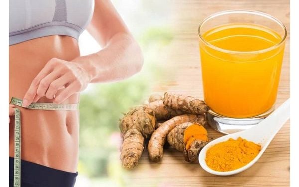 Nước nghệ giảm cân, giảm mỡ máu