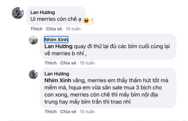 Nhiều mẹ tin dùng bỉm Merries cho con