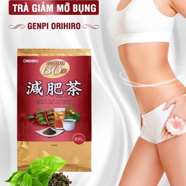 Trà giảm mỡ bụng Genpi Orihiro Nhật Bản