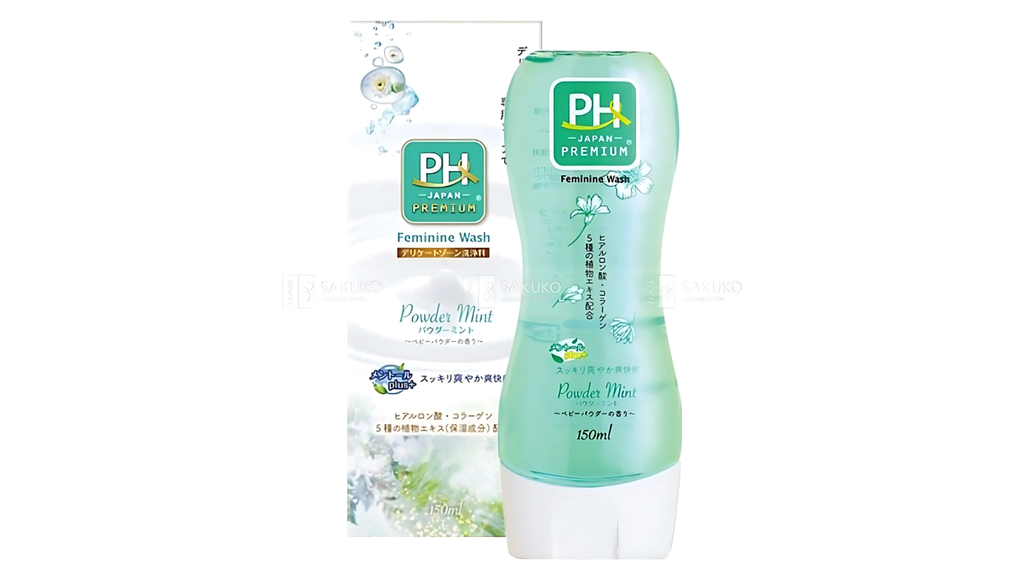 PH Japan-Dung dịch vệ sinh phụ nữ-Mint
