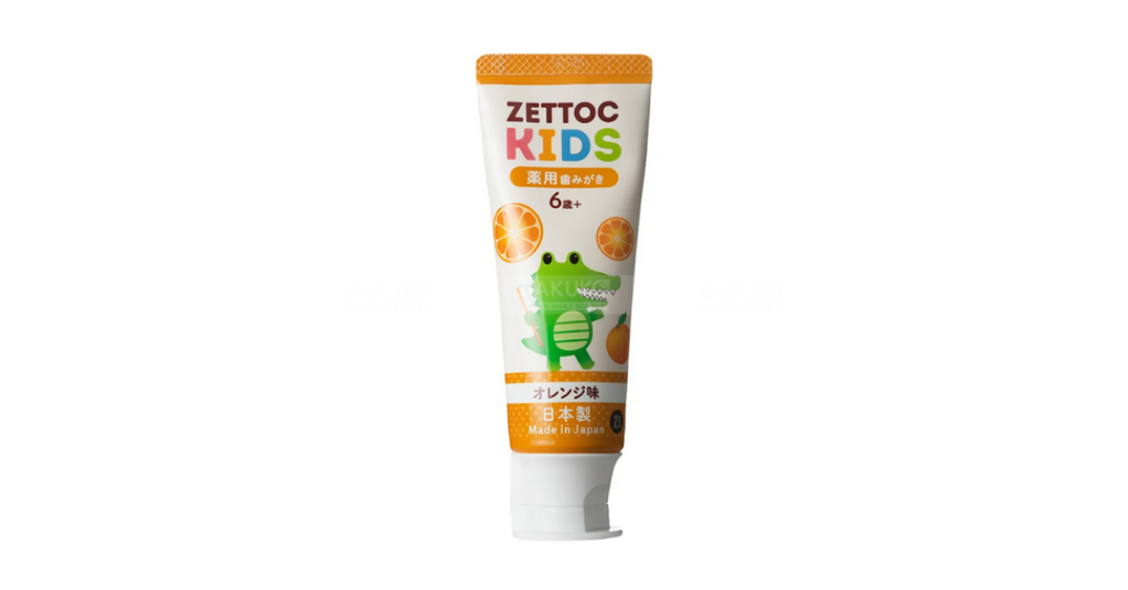 Kem đánh răng Zettoc Kids tạo cảm giác dễ chịu khi đánh răng cho bé