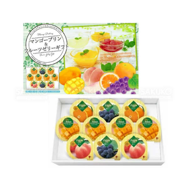 Pudding xoài & thạch trái cây KANAZAWA KENROKU