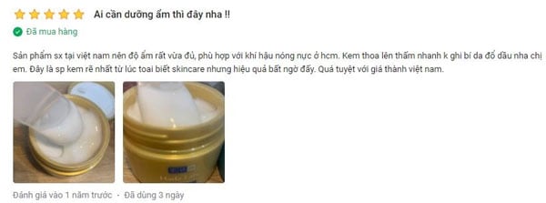 review Kem dưỡng ẩm Hada Labo Advanced Nourish 