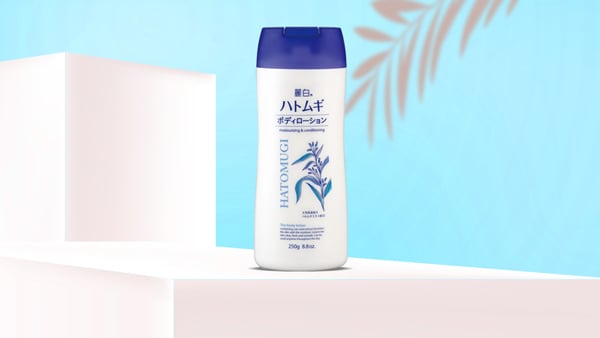 Sữa dưỡng thể Hatomugi chứa hàm lượng cồn, paraben và hương liệu thấp