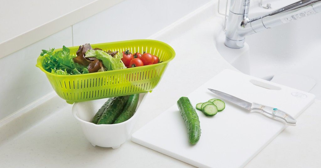 Cách sử dụng của Rổ nhựa hình ovan 1.5L màu trắng KOKUBO