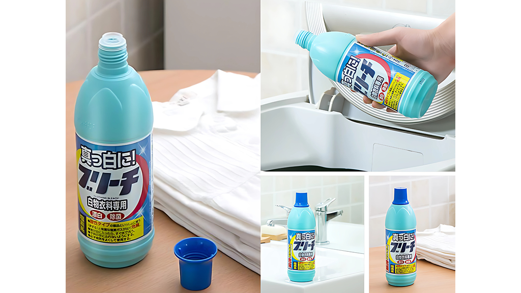 ROCKET SOAP- Nước tẩy trắng quần áo 600ml