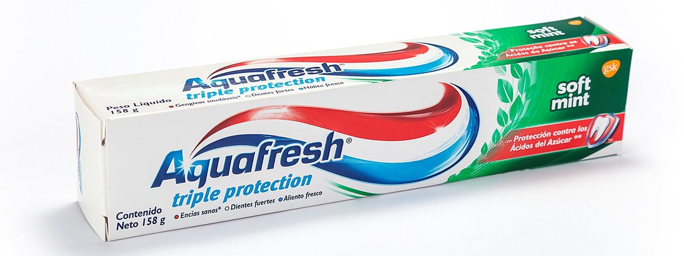 AQUAFRESH- KĐR bảo vệ 3 lần hương bạc hà (140g)