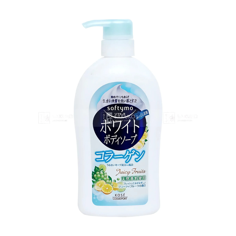 Sữa tắm Softymo White Body Soap Collagen Ca tạo săn chắc cho da