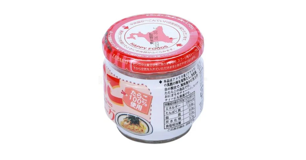Thành phần của HAPPY FOODS Trứng cá tuyết 50g