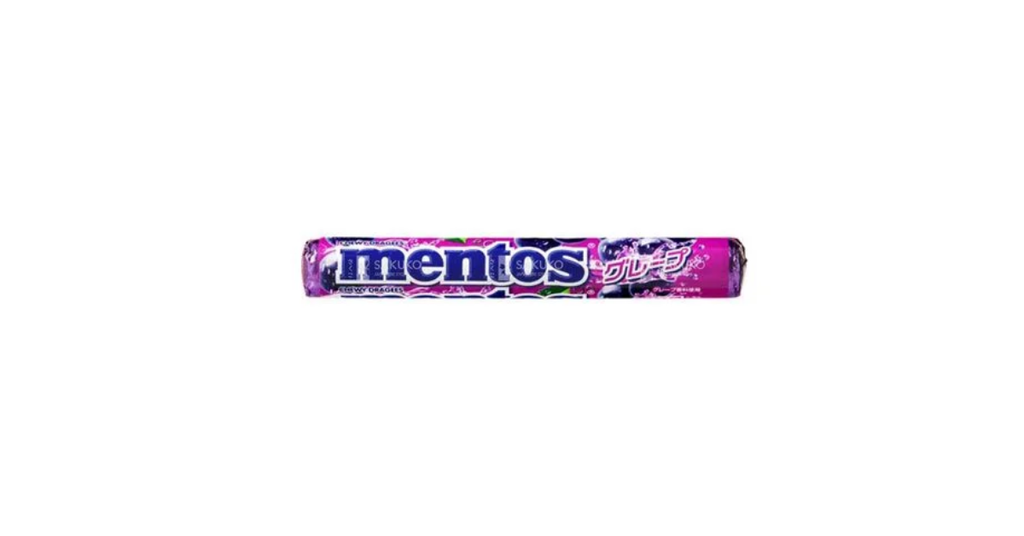 KRACIE Kẹo Mentos vị nho 37.5g