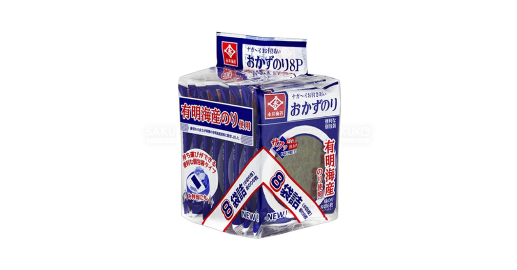 NAGAINORI Rong biển tẩm gia vị 8 gói x 6 miếng