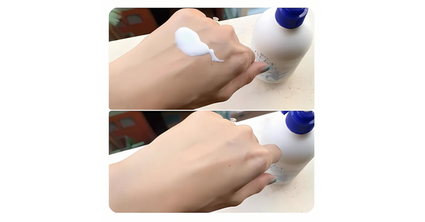 Sữa dưỡng thể Hatomugi ban đêm có kết cấu dạng sữa lỏng