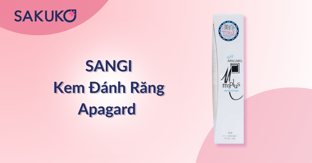 SANGI - Kem đánh răng Apagard