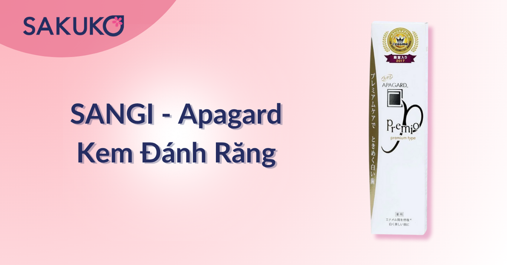 Kem đánh răng Apagard siêu trắng