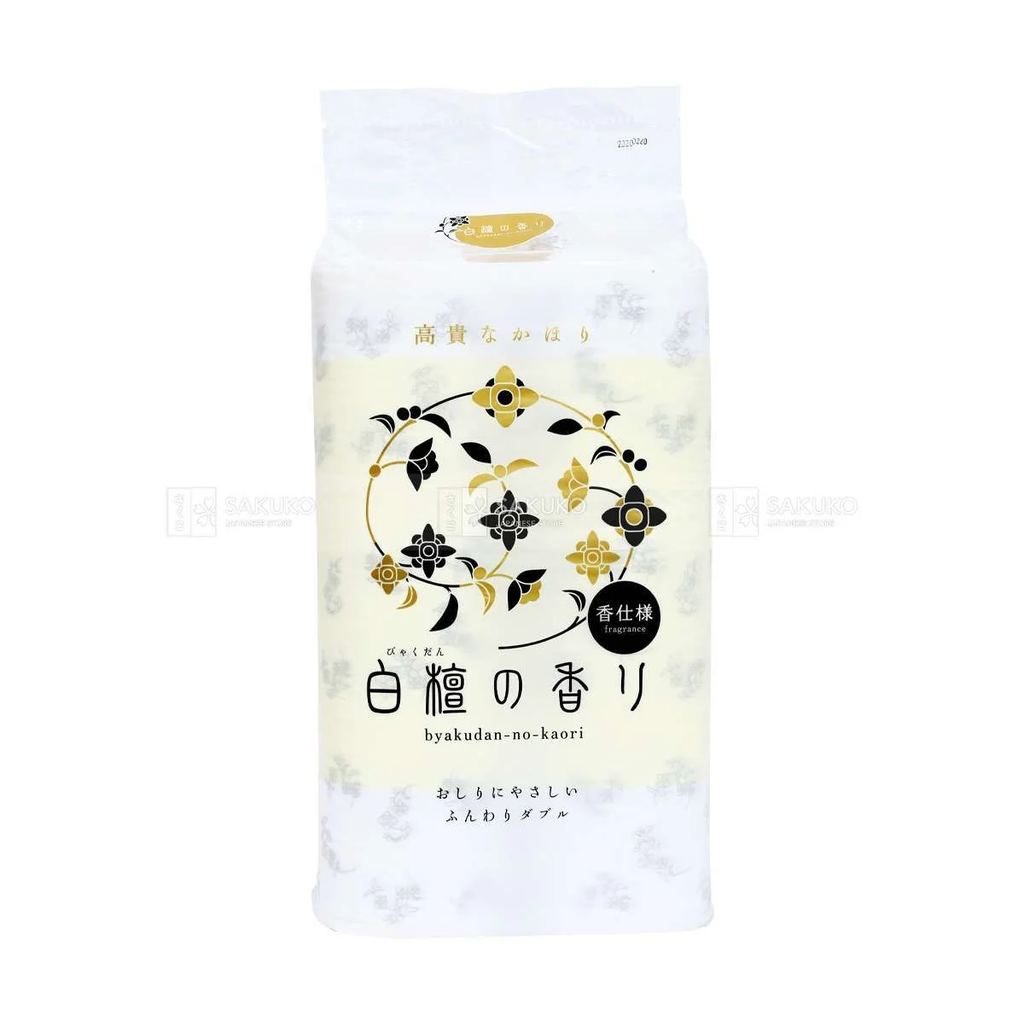 SHIKOKU - Giấy Vệ Sinh Đôi 30m Hương Bạch Đàn 12 Cuộn