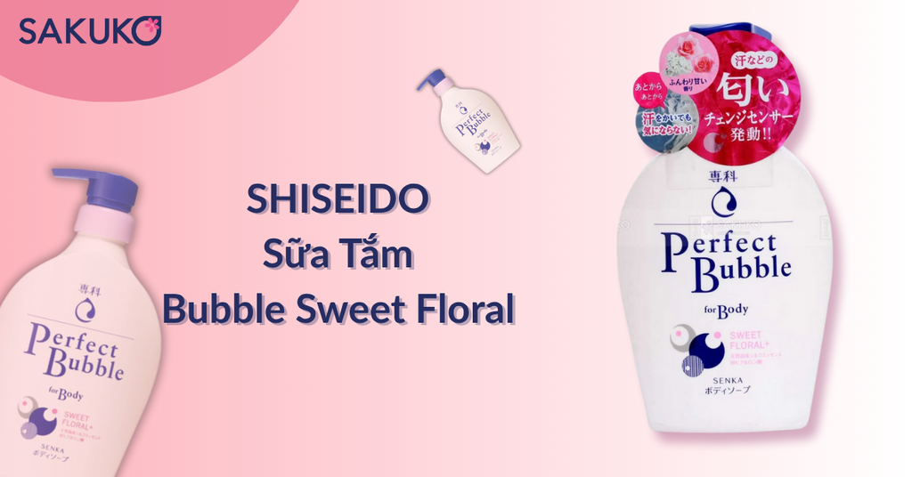 Sữa Tắm Shiseido Bubble Sweet Floral