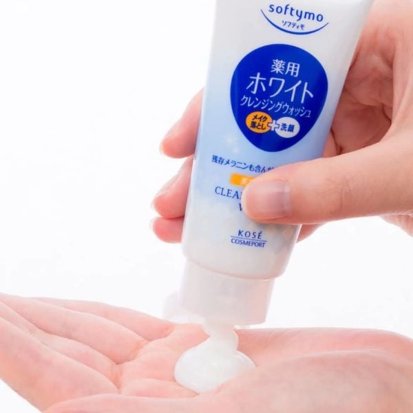 Hướng dẫn sử dụng sữa rửa mặt làm trắng da KOSE