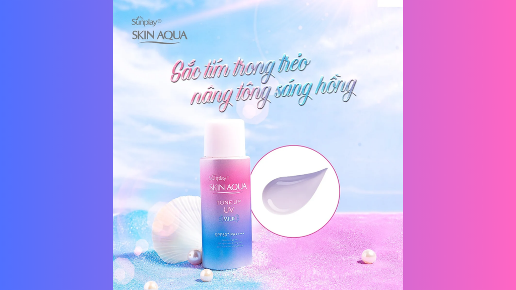 Sữa chống nắng Skin Aqua Lavender