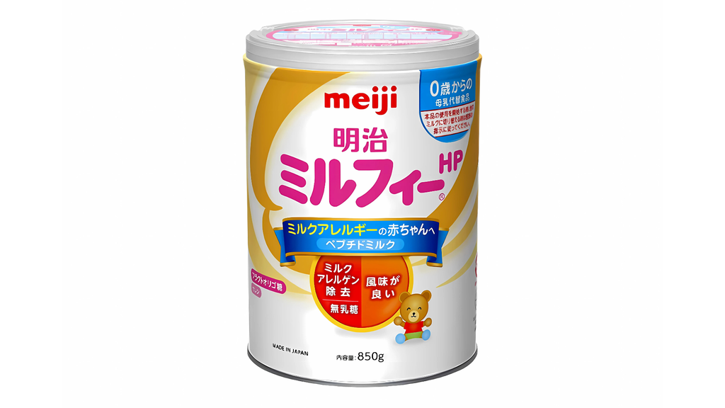 Sữa Meiji Mirufi HP dạng lon thiếc
