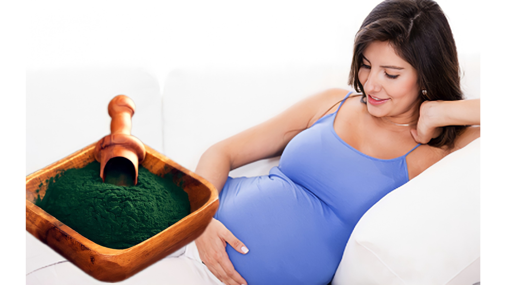 Dưỡng chất có trong tảo xoắn Spirulina rất tốt cho sức khỏe phụ nữ đang mang thai.