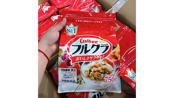 Ngũ cốc dinh dưỡng của Nhật được đóng gói dạng túi zip tiện lợi