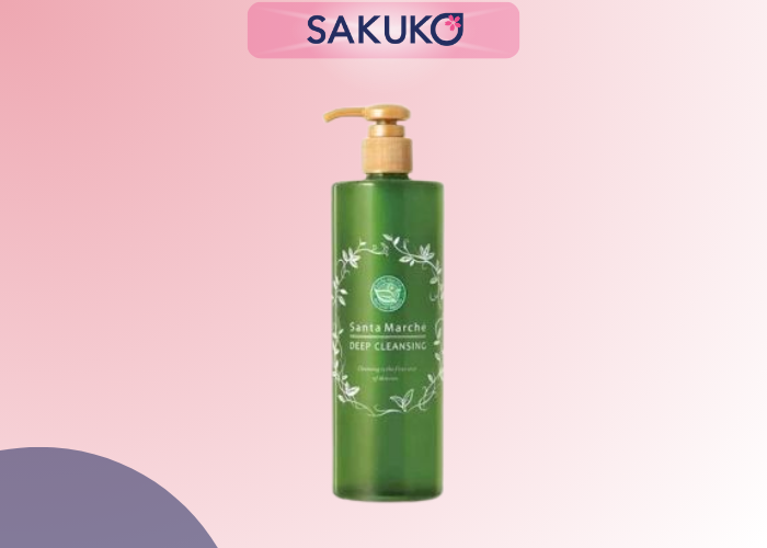 Tẩy trang Green Tea sạch sâu của SANTA MARCHE