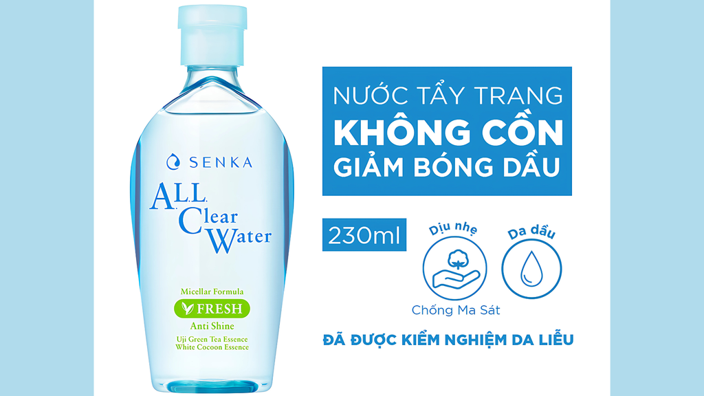 Tẩy trang Nhật Bản Senka