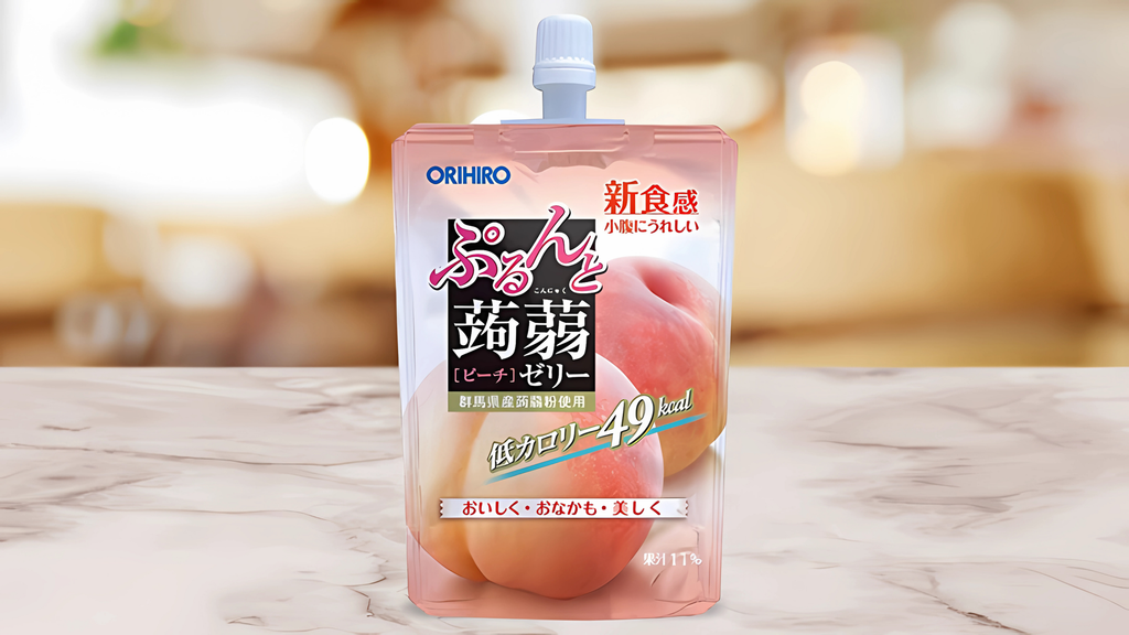 Thạch mềm vị đào ORIHIRO