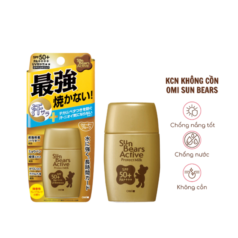 Thành phần của Kem chống nắng Sunbears 30g OMI BROTHERHOOD